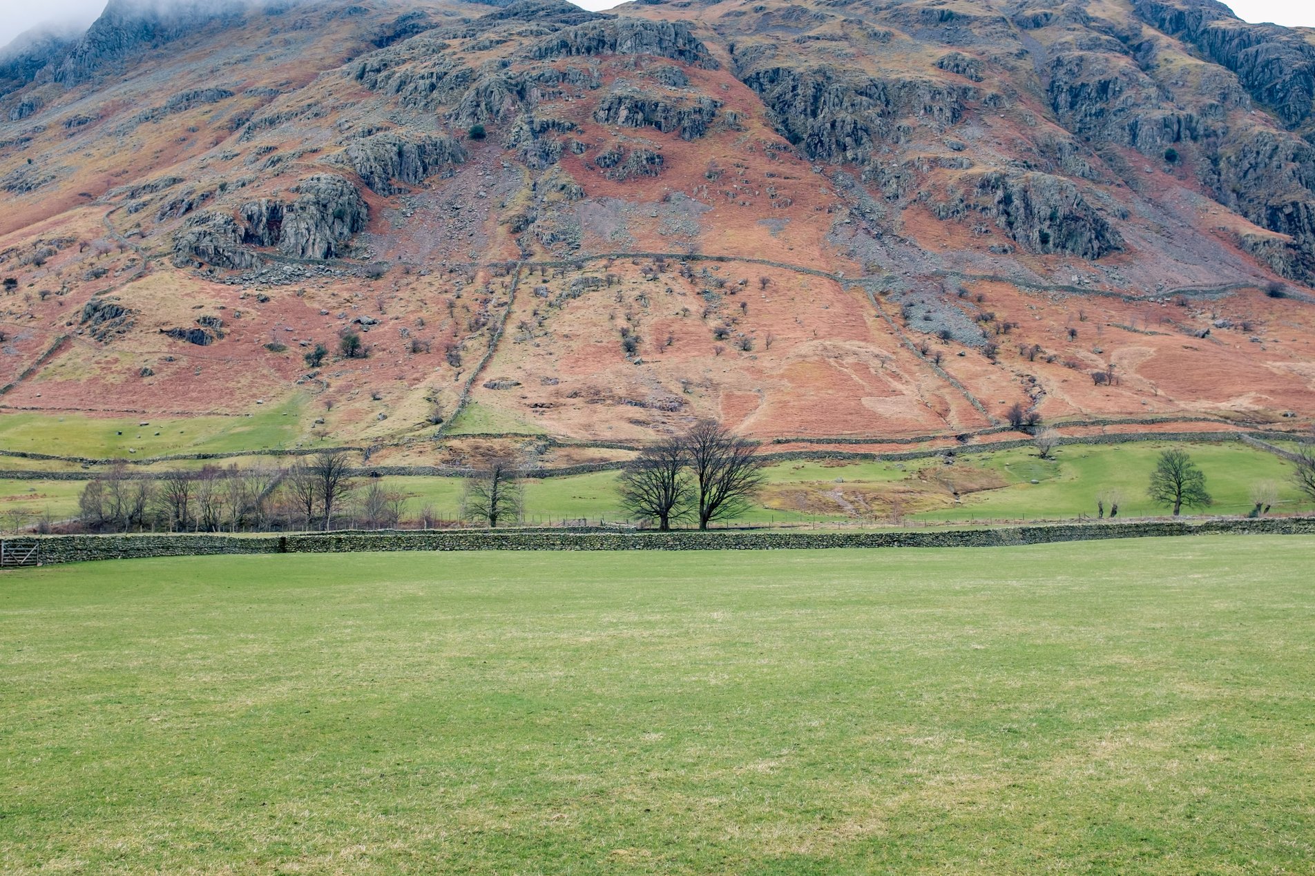 mountain landscape lake district england