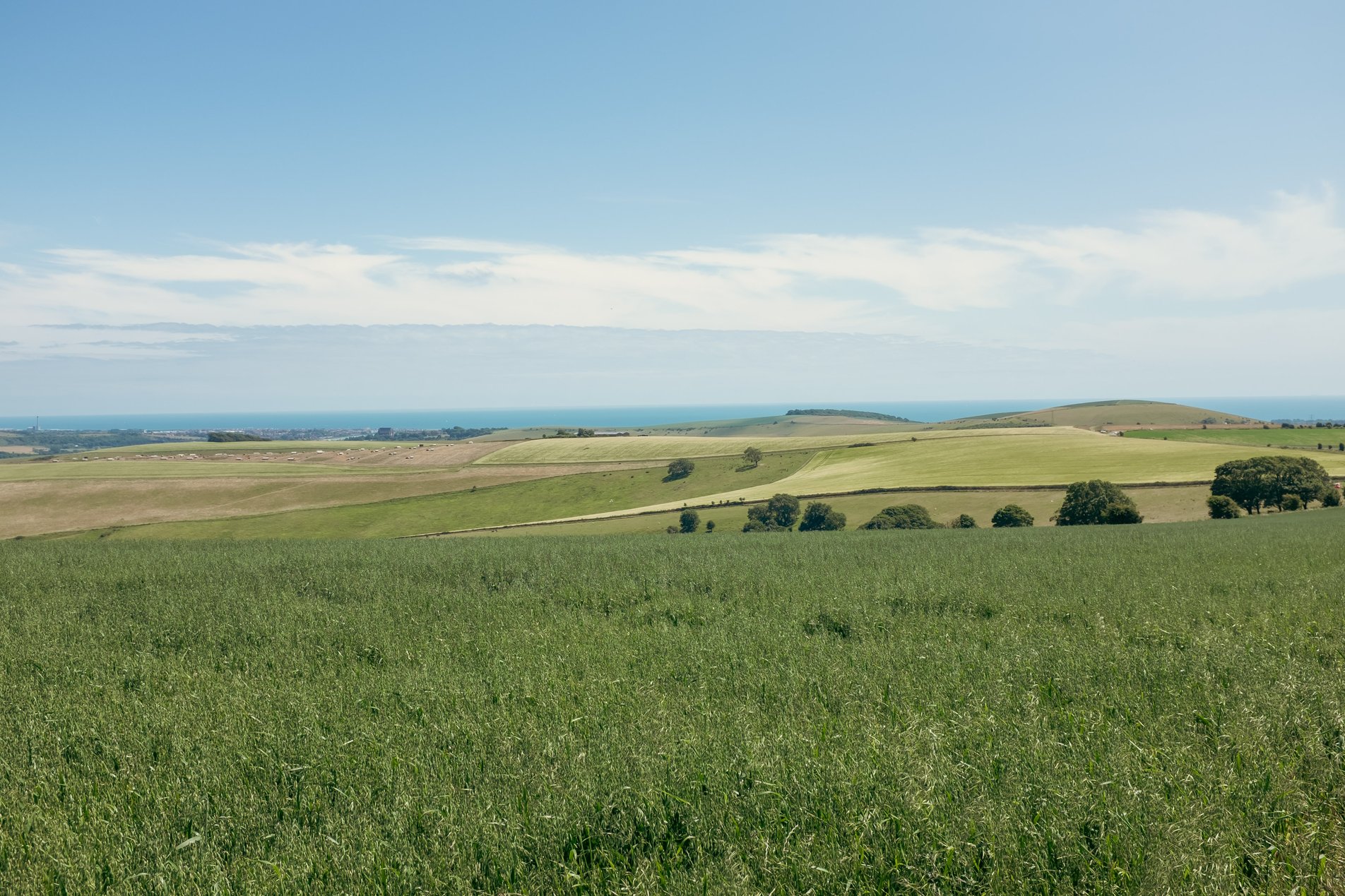 group of hikers eating lunch