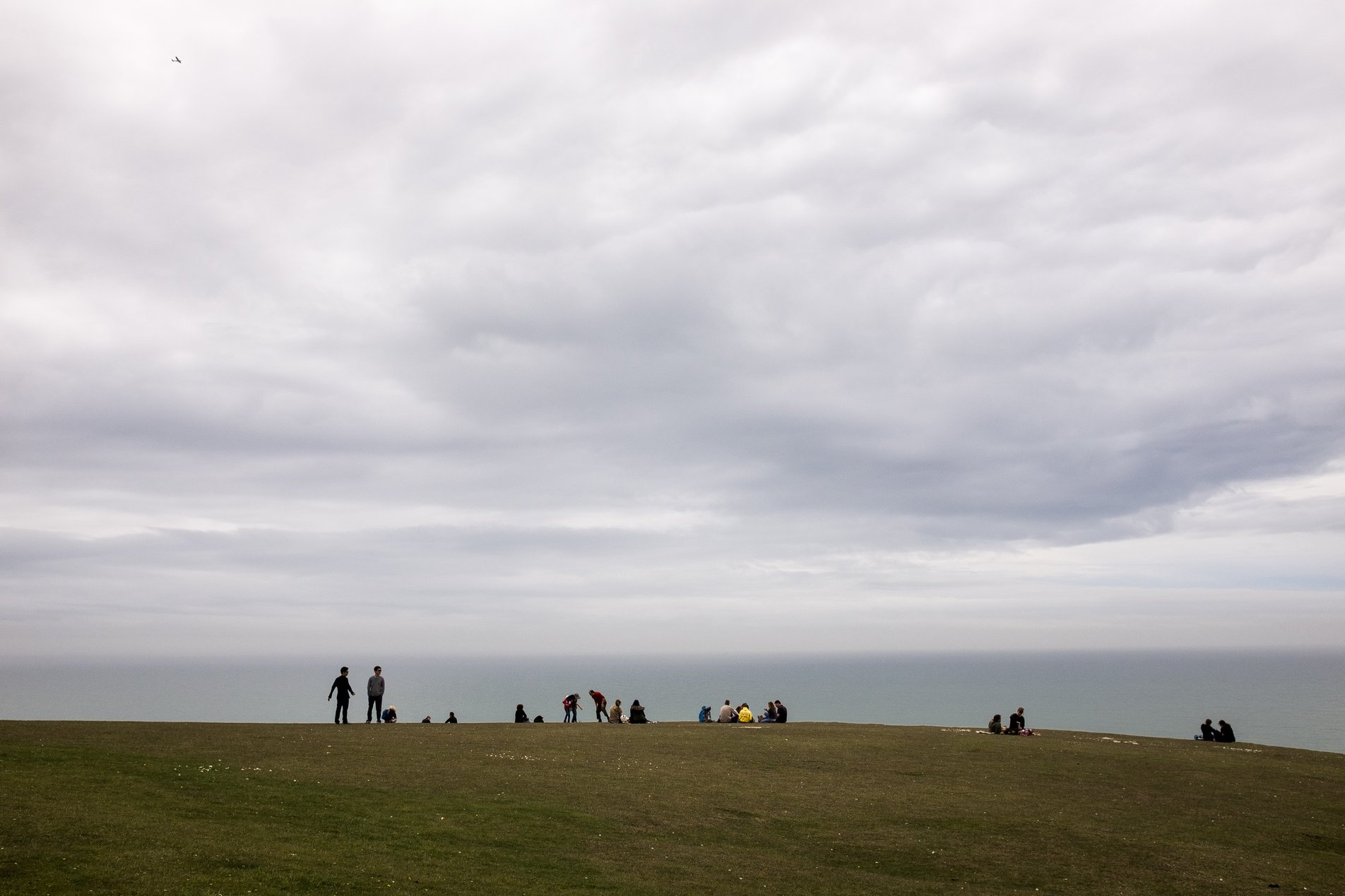 walkers on the south downs way