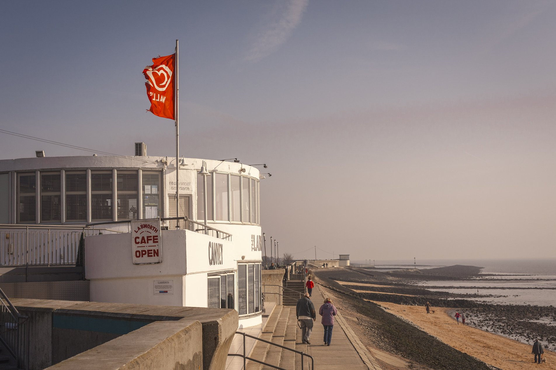 cafe on canvey island seafront