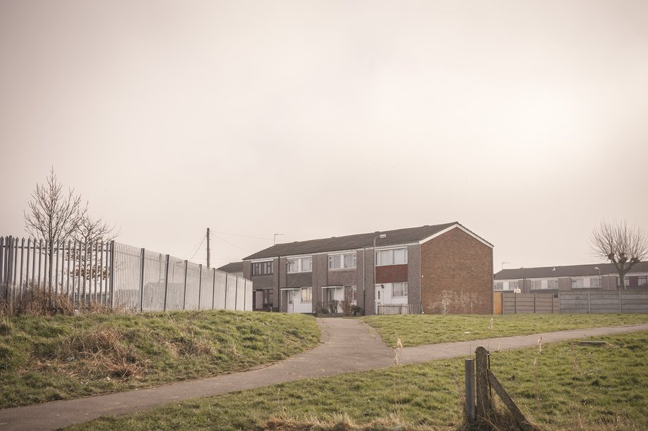 social housing blocks