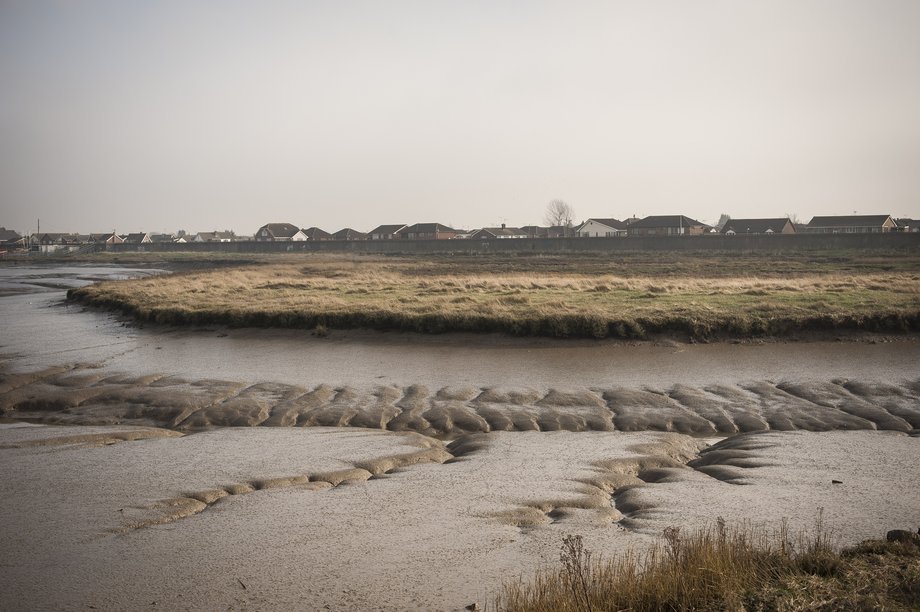 sunken marsh, canvey island