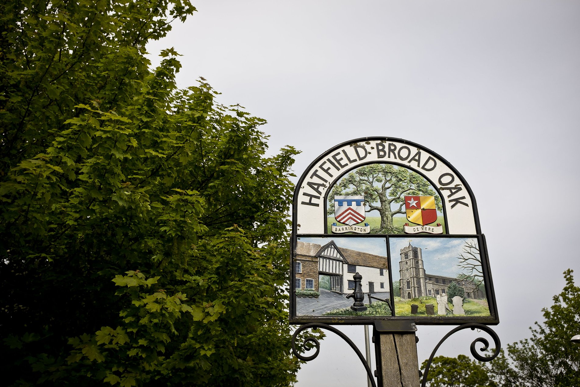 hatfield broad oak sign