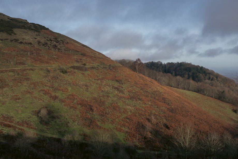 three choirs way footpath in the malvern hills