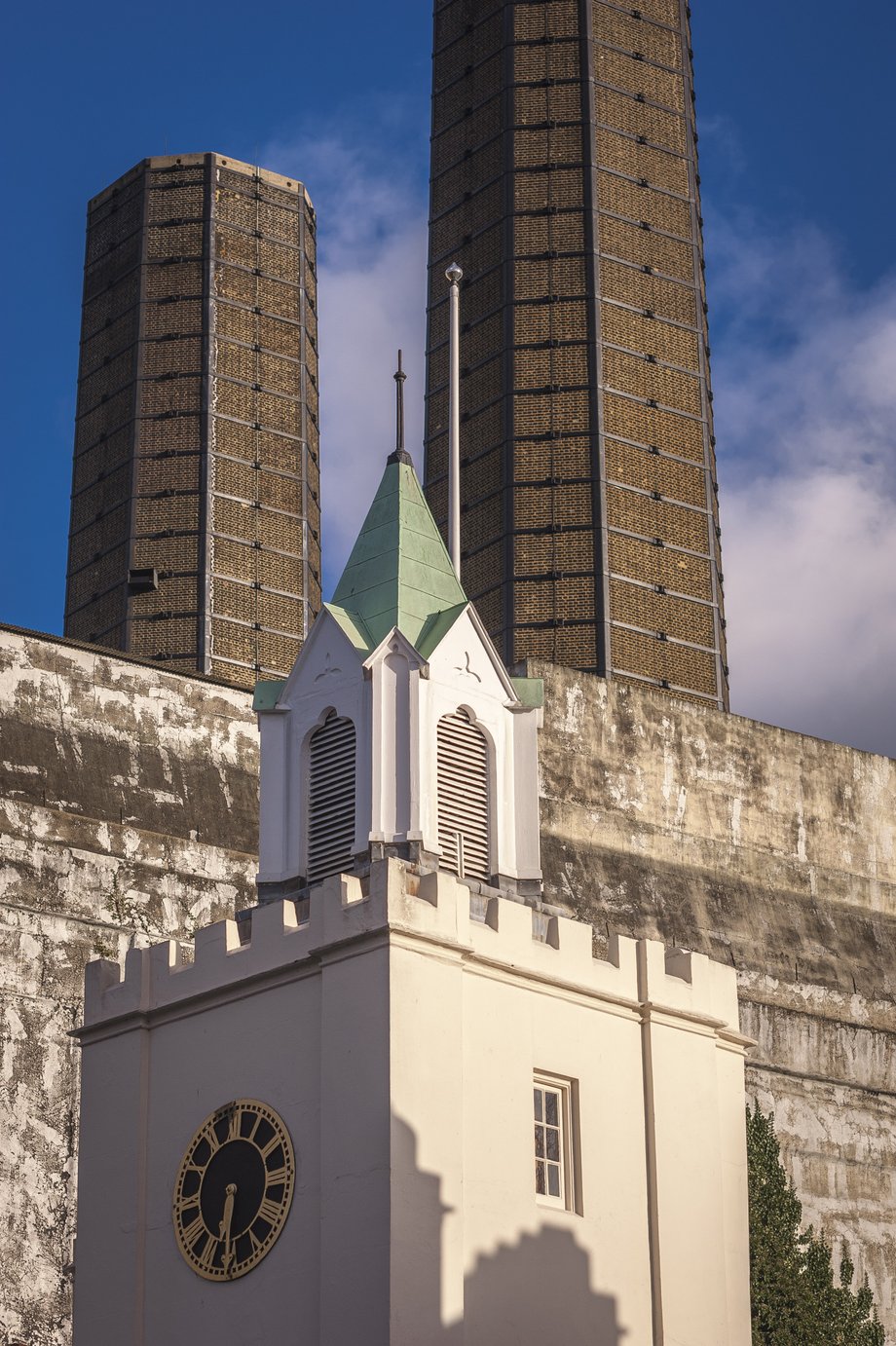 Trinity Hospital and Greenwich Power Station