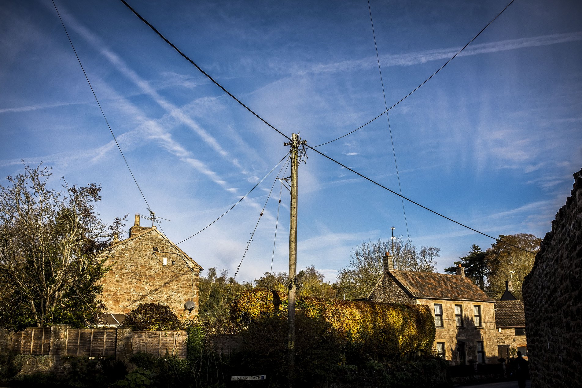 rural village street