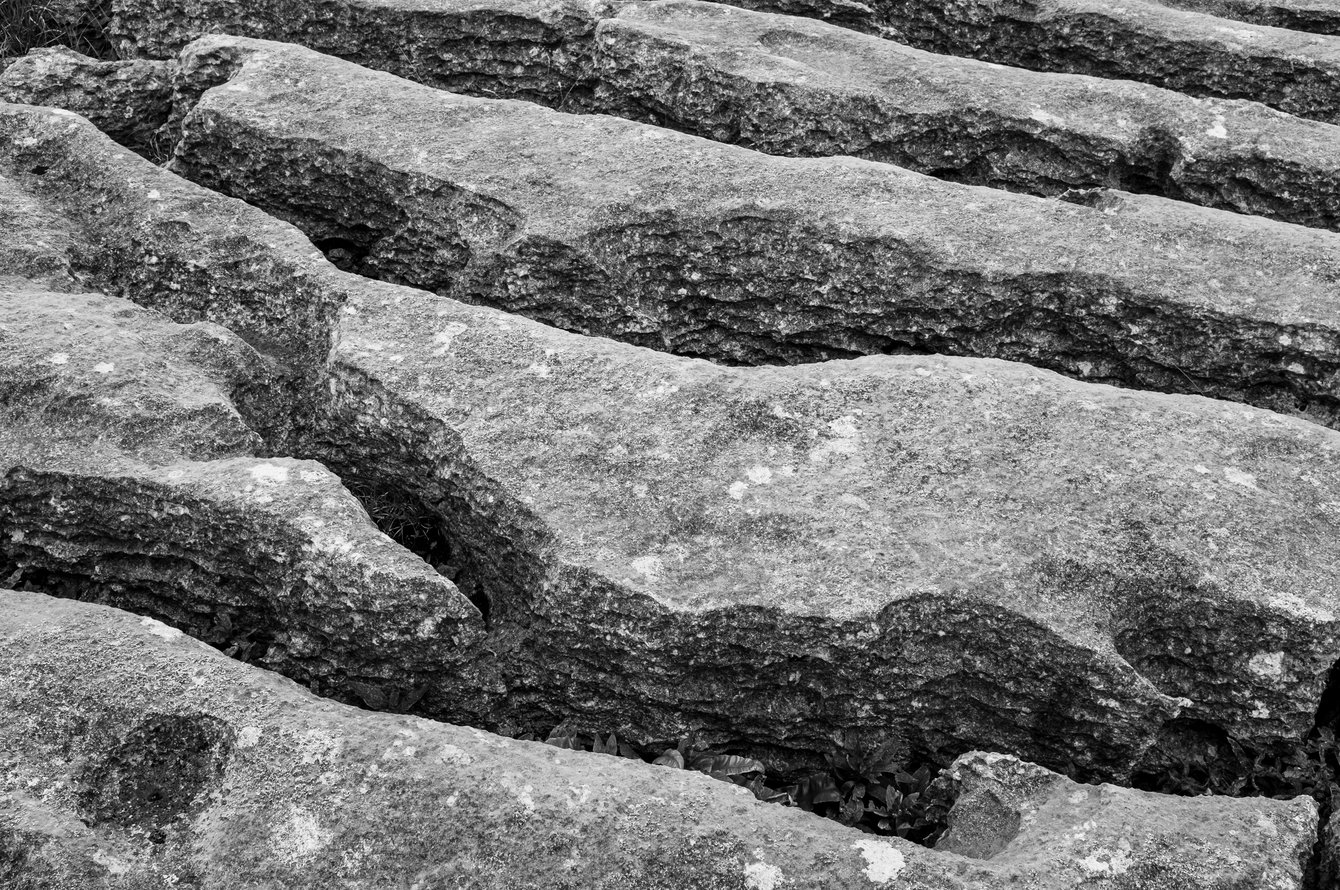 limestone pavement at Great Asby Scar