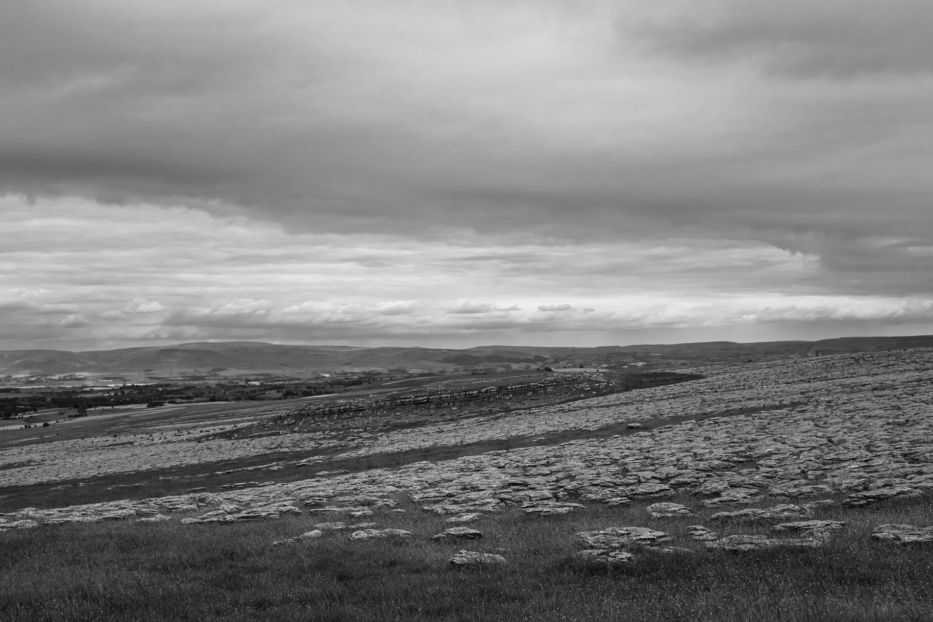 limestone pavement at great asby scar