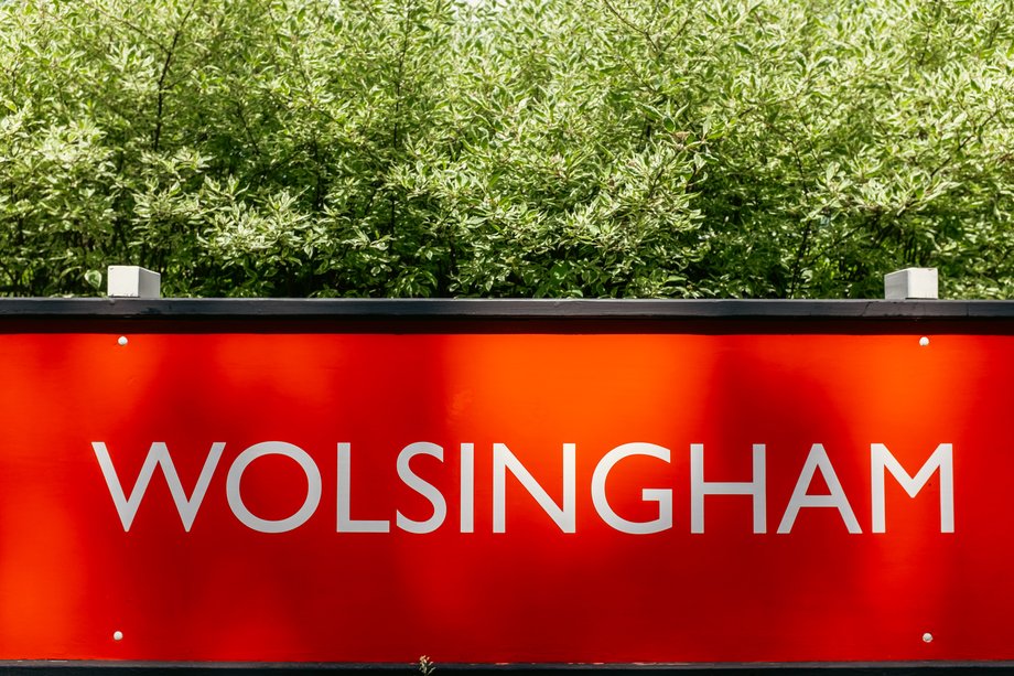wolsingham station signage